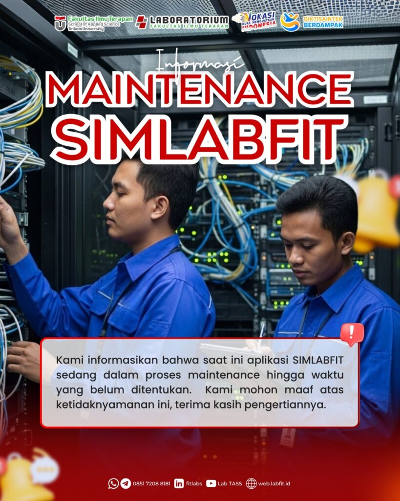 Maintenance Aplikasi SIMLABFIT 19 Juni 2025