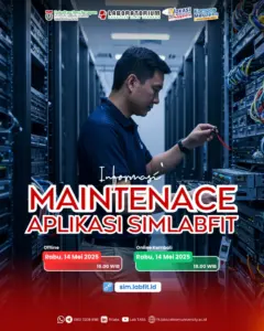 INFORMASI MAINTENANCE APLIKASI SIMLABFIT