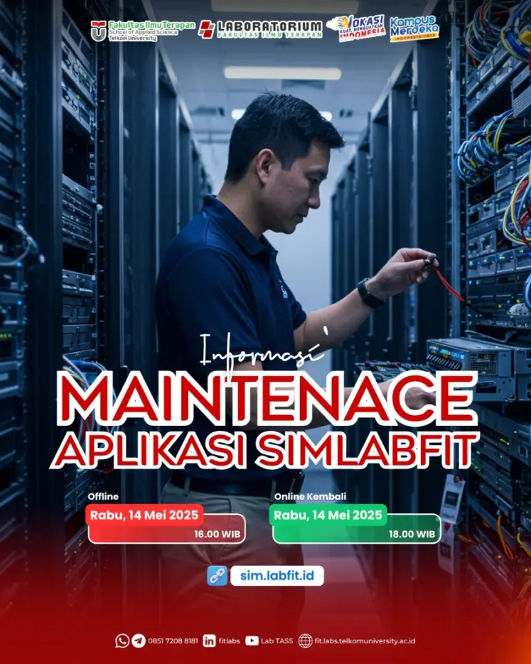 INFORMASI MAINTENANCE APLIKASI SIMLABFIT