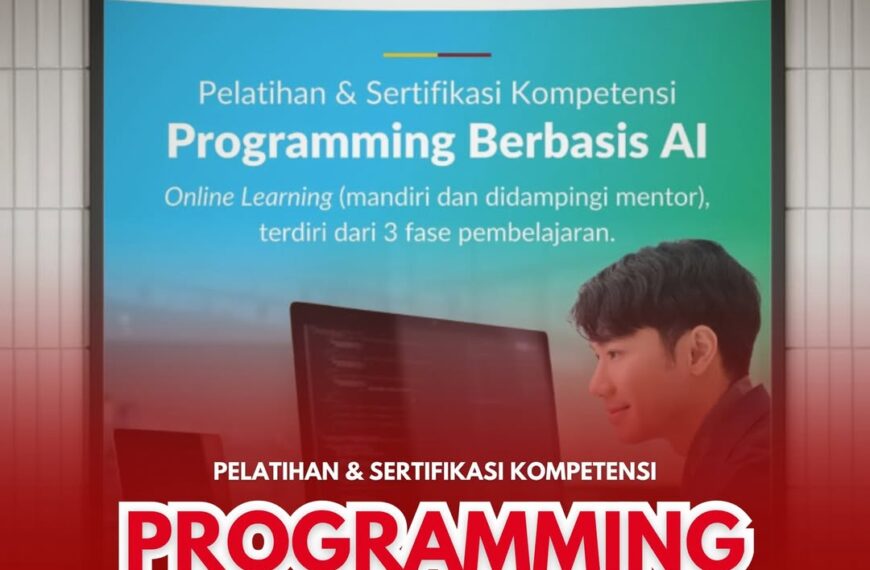 PELATIHAN & SERTIFIKASI KOMPETENSI PROGRAMMING BERBASIS