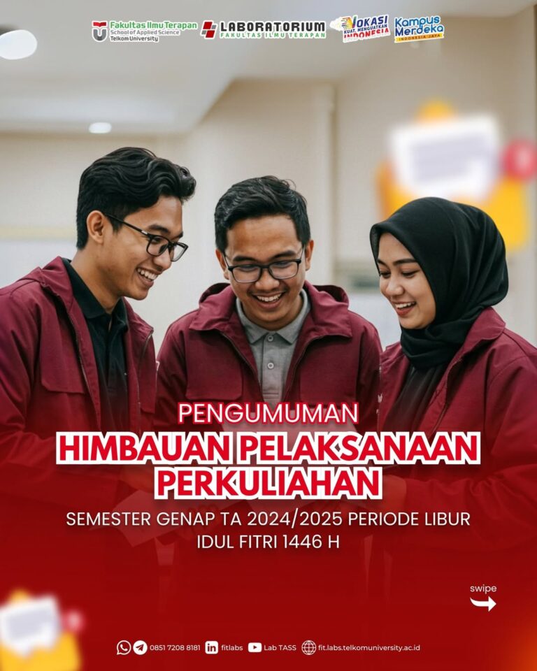 Pengumuman Himbauan Pelaksanaan Perkuliahan Selama Libur Idul Fitri 1446 H