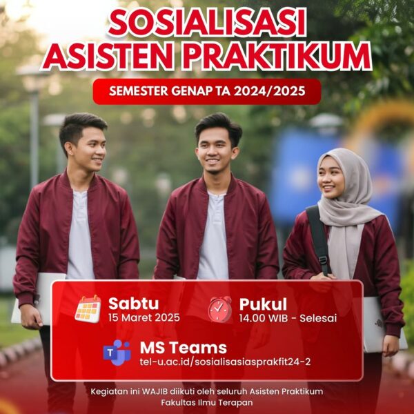 SOSIALISASI ASISTEN PRAKTIKUM SEMESTER GENAP TA 2024/2025