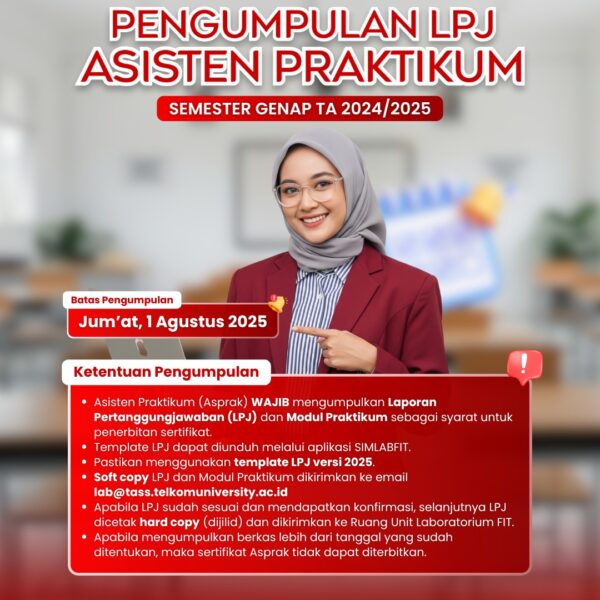 PENGUMPULAN LPJ ASISTEN PRAKTIKUM SEMESTER GENAP TA 2024/2025