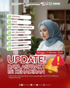 UPDATE DATA & PENGISIAN KEHADIRAN ASPRAK VIA APLIKASI SIMLABFIT