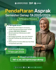 REKRUITASI ASISTEN PRAKTIKUM D3 MANAJEMEN PEMASARAN SEMESTER GENAP TA 2025/2026